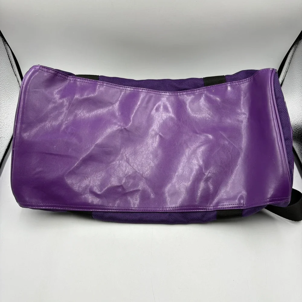 Converse Duffel Bag Unisex Purple Good Herringbone Chuck Taylor 410350